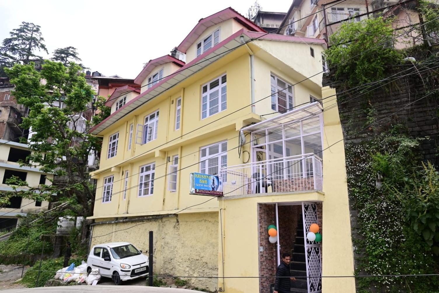 Krishna B&B Near Mall Road Шимла Экстерьер фото
